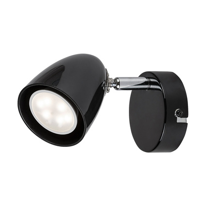 Kinkiet Ścienny Lampa LED GU10 Czarny Nowoczesny Perico Rabalux