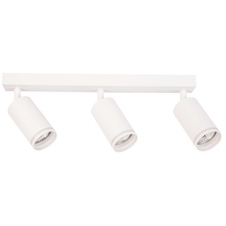 Lampa Listwa Oprawa Sufitowo-Ścienna LED PARIS 3 x GU10 Biały GOLDLUX (Polux)
