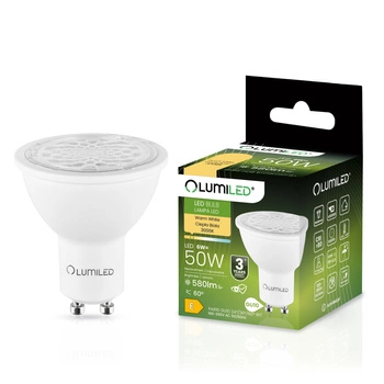 Żarówka LED GU10 6W = 50W 580lm 3000K Ciepła Regulowana 24° 36° 60° LUMILED