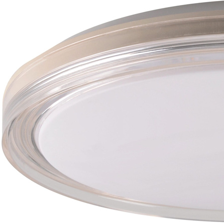 Plafon LED Oprawa Sufitowa 72W 8000lm CCT 120° Biała IP44 Pilot Ściemnialna Cassandra Sanico Goldlux