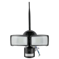 Naświetlacz LED 18W 600lm 6000K IP20 Czarny z czujnikiem ruchu i kamerą WiFi VT-4818B V-TAC