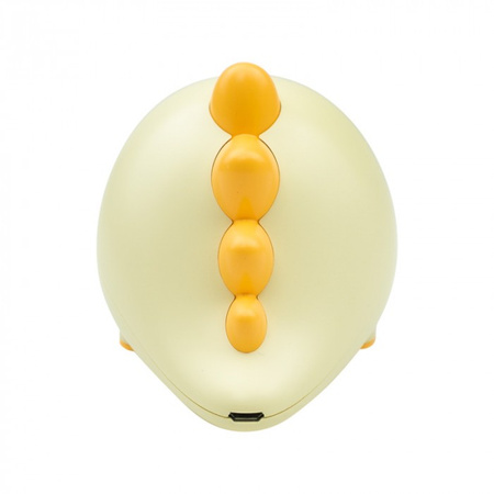 Zegar Elektroniczny dla Dzieci BUDZIK Żółty USB Akumulatorowy 1200mAh DINO MARY'S