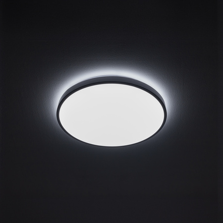 Plafon Lampa Sufitowa Oprawa Natynkowa LED 22W 1500lm 4000K Neutralna Biała Wodoodporna IP44 AGNES ROUND 8186 Nowodvorski