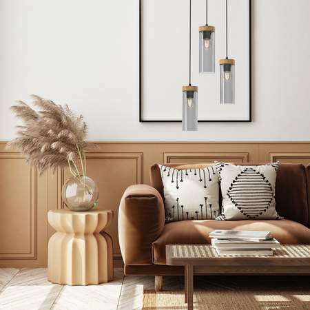 Lampa Wisząca Sufitowa ELICA 3xE27 Milagro