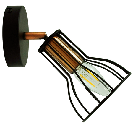 Oprawa ścienna KINKIET Spot Sofia 1xE14 GOLDLUX (Polux)