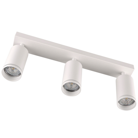 Lampa Listwa Oprawa Sufitowo-Ścienna LED PARIS 3 x GU10 Biały GOLDLUX (Polux)