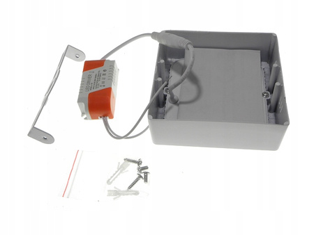 Panel LED Oprawa Sufitowa 6W 480lm 4000K Neutralny Natynkowy Kwadratowy Biały Proma Masterled