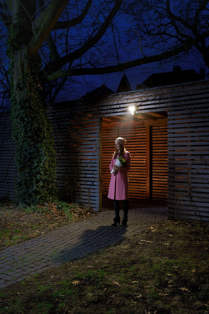 Naświetlacz LED Reflektor Zewnętrzny Lampa 27W 3000lm 4000K IP55 Biały Z Czujnikiem Ruchu i Zmierzchu Endura Ledvance