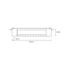 Lampa Oprawa Szynowa 1-fazowa CYBER Czarna 28W LED Milagro