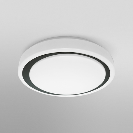 Plafon LED lampa sufitowa czarna ORBIS Moon 24W 2500lm ciepła-zimna 38cm SMART+ WiFi LEDVANCE