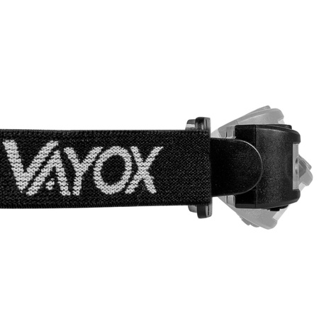 Latarka Czołowa Akumulatorowa 100lm 100LM LED + 2XLED 5 Trybów Pracy VAYOX