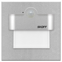 Oprawa Schodowa LED 2,4W 6500K 230V IP20 Aluminium TANGO z Czujnikiem Ruchu Skoff