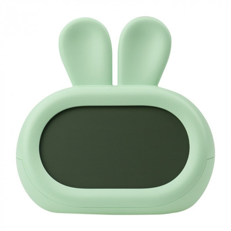 Zegar Elektroniczny dla Dzieci BUDZIK Zielony USB Akumulatorowy 1200mAh KRÓLIK MARY'S