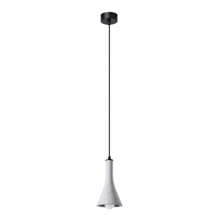 Lampa Wisząca Sufitowa REA 1 E14 Szara Nowoczesna SOLLUX