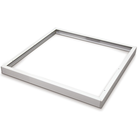 Ramka 45mm do PANELU LED 60x60 do montażu natynkowego Biała KLIK Kobi