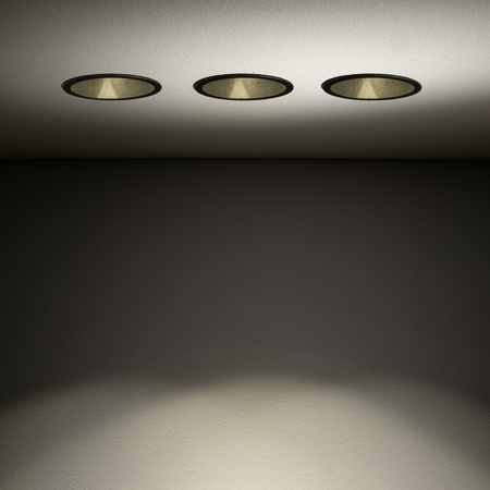 Oprawa Podtynkowa Sufitowa GU10 Czarna CUP 10794 Nowodvorski