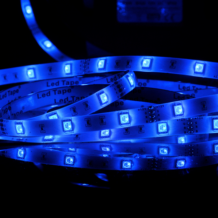 Taśma LED Pasek 14W RGB 150LED SMD 5m + sterownik + zasilacz