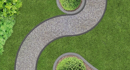 Obrzeże Ogrodowe Trawnikowe Elastyczne Czarne UNIBORD 100cm Mocne Mrozoodporne CELLFAST