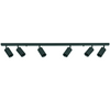 Lampa Listwa Oprawa Sufitowo-Ścienna LED 6 x GU10 MARIBEL Czarny GOLDLUX (Polux)
