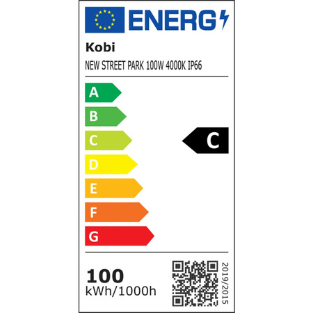 Lampa Parkowa Uliczna LED Oprawa Drogowa New Street 100W 17000lm 4000K KOBI