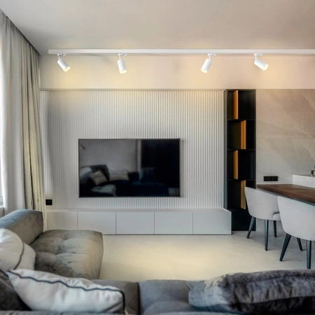 Oprawa Reflektor Spot do Szynoprzewodu GU10 Biały IK07 VIDEX