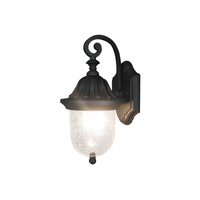 Kinkiet Ścienny Lampa E27 IP23 Czarny Vintage Sydney Rabalux