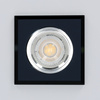 Oprawa Podtynkowa GU10 Halogenowa Wpuszczana Spot Oczko Czarna Kwadratowa Kobi