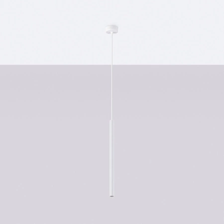 Lampa Sufitowa Wisząca Zwis G9 Tubularna Biała Nowoczesna Arche Sollux