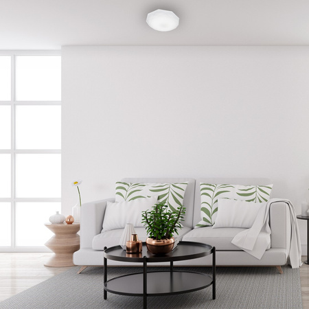 Plafon LED Lampa Sufitowa Natynkowa HEX 12W LED Ø290mm Eko-Light