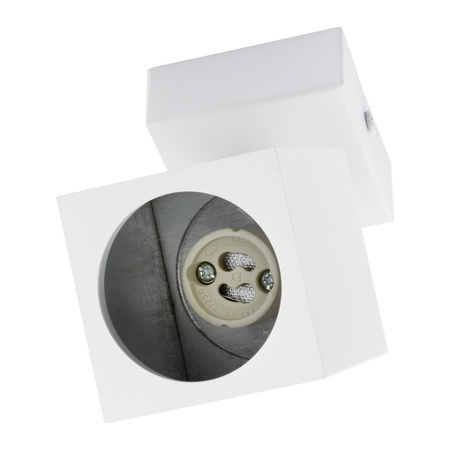 Kinkiet Sufitowy Lampa Ścienna Reflektor GU10 QUANTUS Biała