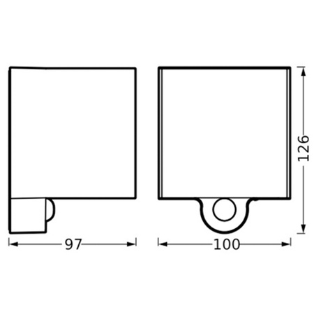 Kinkiet Ogrodowy Lampa Elewacyjna Zewnętrzna LED z Czujnikiem Ruchu i Zmierzchu 2.5W 180lm 3000K Ciepła Szary IP54 Endura Osram