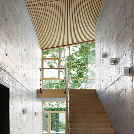 Lampa Ścienna Kinkiet Góra Dół G9 Prostokątna Biała Industrialna Blocco Sollux