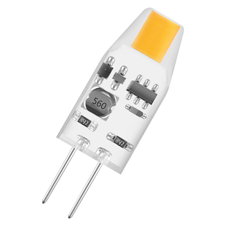 Żarówka LED Kapsułka G4 1W = 10W 100lm 2700K Ciepła 320° 12V Ledvance