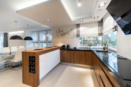 Lampa wisząca LISA 1xE27 18 cm Biała Elegancka ML6138 Milagro Metal