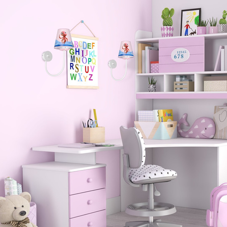 Lampa Ścienna Kinkiet OŚMIORNICA LOLA MiniMini 1xE14 Milagro