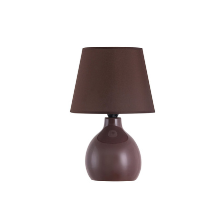 Lampa Stołowa Biurkowa Nocna E14 Brązowy Klasyczny Ingrid 4476 Rabalux