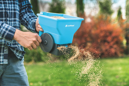 Siewnik Ręczny do Nasion Trawy, Nawozów, Rozsiewacz CELLFAST