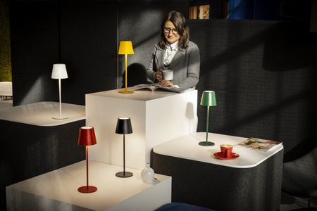 Lampa Stołowa Biurkowa LED INITA IP54 165lm Biała KANLUX