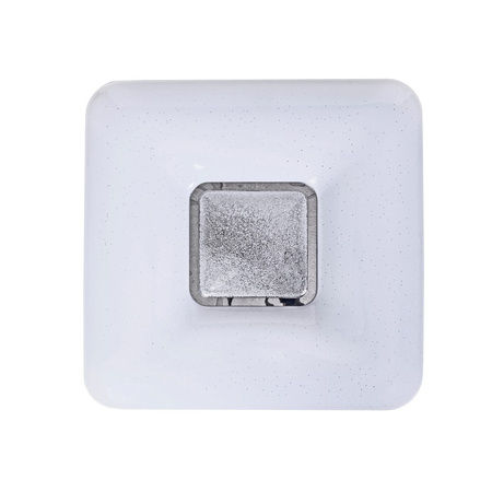 Plafon natynkowy YAX 24W LED + PILOT Kwadratowy Regulacja Barwy ML4402 Milagro Tworzywo Sztuczne + Metal