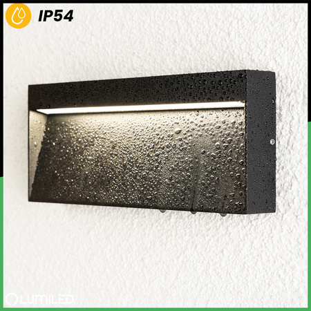 Lampa Ogrodowa Zewnętrzna Kinkiet Elewacyjny 6W LED IP54 PIVAR LUMILED