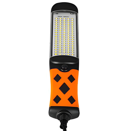 Latarka Warsztatowa Lampa Garażowa LED 230V 15W 960lm Magnes Haczyk na Kablu 5m MasterLED