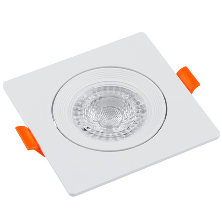 Oprawa Halogenowa Podtynkowa Ruchoma Kwadratowa Biała GU10 MR16 VENTUS Lumiled