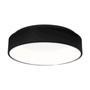Plafon LED Lampa sufitowa Czarna OHIO 24W 4000K IP20 Metal i akryl Milagro
