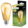 Żarówka LED E27 Edison ST64 4W = 35W 440lm 2000K Ciepła 360° FILAMENT LUMILED