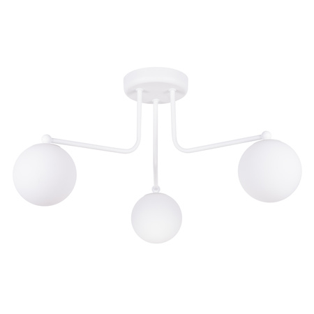 Lampa Wisząca Sufitowa Żyrandol 3x G9 Biała Astral French Sky SL.1659 Sollux