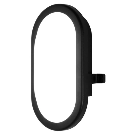 Lampa LED Przemysłowa Zewnętrzna Kinkiet Elewacyjny 11W 840lm 4000K IP54 Czarny z Modułem Awaryjnym Bulkhead Ledvance