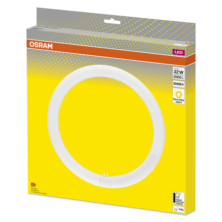 Świetlówka LED T9 Kołowa G10q 18.3W = 32W 2000lm 3000K Ciepła 110° LED TUBE EM Osram