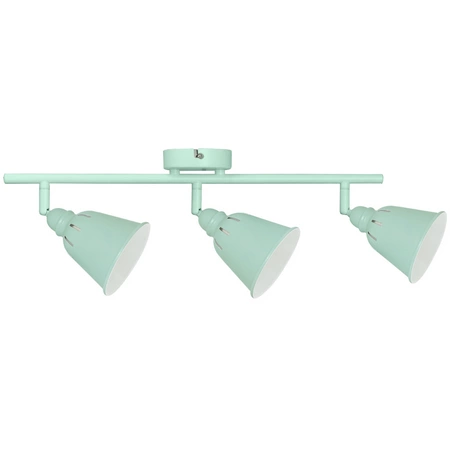 KINKIET FIONA oprawa ścienna 3xE14 do sufitu MIĘTA GOLDLUX (Polux)