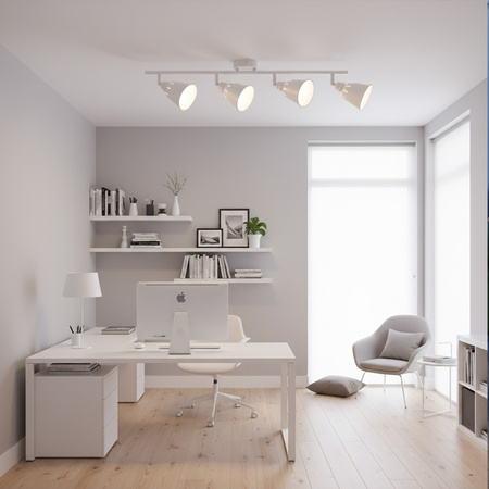 Oprawa ścienna KINKIET Spot Fiona 4xE14 GOLDLUX (Polux)