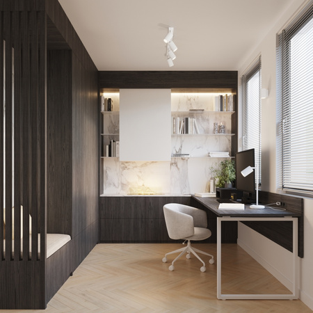 Lampa Biurkowa Stojąca Stołowa Nocna 1x GU10 Biała Karbon Deep Space SL.1548 Sollux